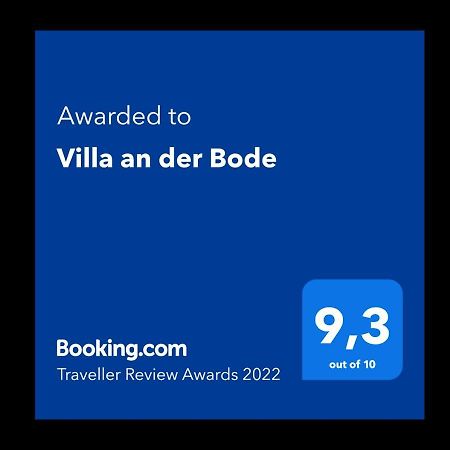 Villa An Der Bode Thale Dış mekan fotoğraf