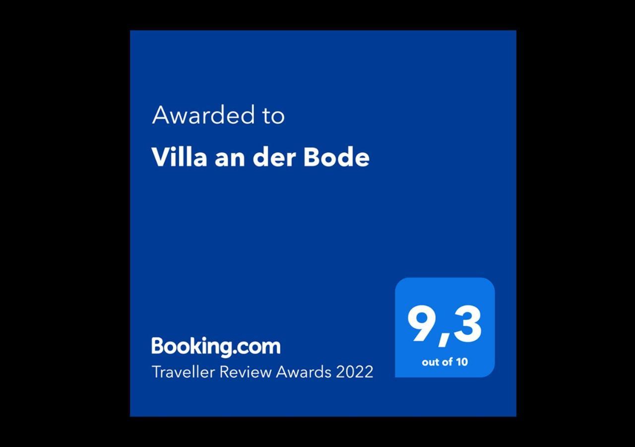 Villa An Der Bode Thale Dış mekan fotoğraf